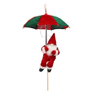 Decorative Item Gnombrella4 Green Small