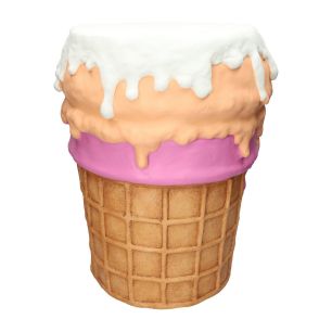 Side Table Ice Cream White Large