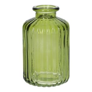 Fles Caro Lines Transparant Vintage groen Small