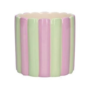 Pot Bliss1 d12.5xh12 groen/fuchsia