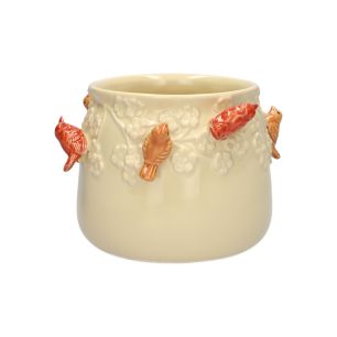 Pot Birds Sand Small