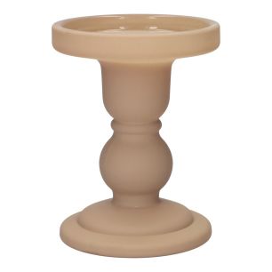 Bougeoir Liora Finition Mat Beige Medium