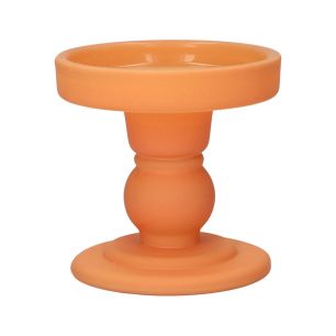 Candle Holder Liora Matt Finish Peach Small