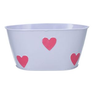 Planter Valentine Oval Lilac