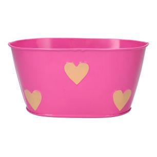 Planter Valentine Oval Fuchsia