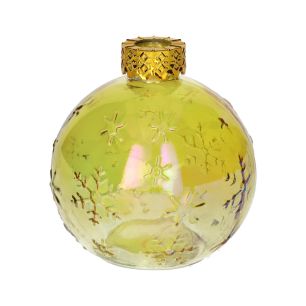 Bottle d3/9.8xh10.5 yellow+pearl