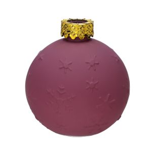 Bottle Zina Snow Flake Matt Finish Aubergine