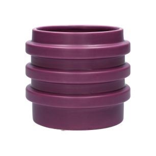 Pot Fizz Matt Finish Aubergine Medium