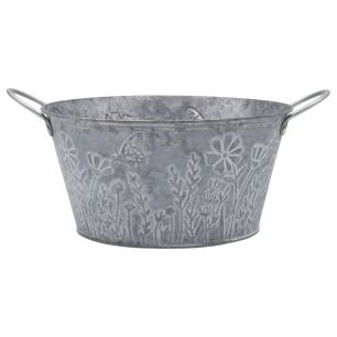 Pot Lyra Round grijs