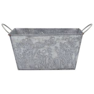 Pot Lyra Rectangular grijs