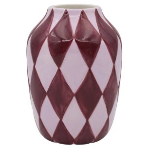 Vase d7.2/13.3xh19 lilac/purple