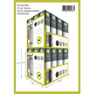 Chenillebox 2025 120x80x220 cm; 3 colors; 48 pcs.