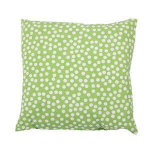 Allover Dots green cushion 45x45 cm 