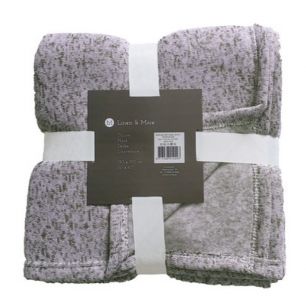 Melange Plaid beige 130x170cm 