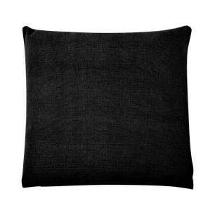 Solid Cushion black 45x45cm 