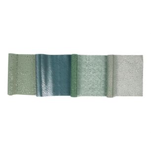Decorative tablerunner box  sea green 28x150 cm 21 rolls