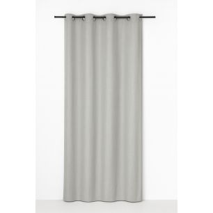 Edera Curtain Grey 8 Rings 135 x 260 cm