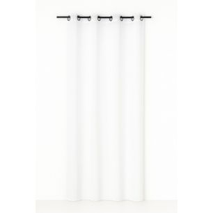 Monna Curtain White 8 Rings 135 x 260 cm
