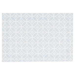 Crossed Circles Set de table gris clair 35x50cm 