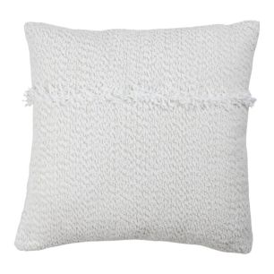 Cushion Lundy ruffle off white 45x45cm