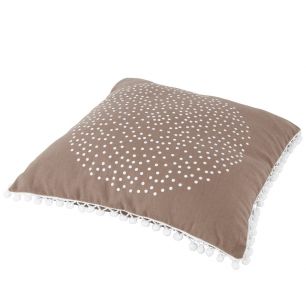Donja Kissen taupe 45x45cm 