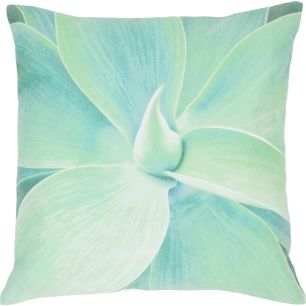 Dewi coussin vert 47x47cm 