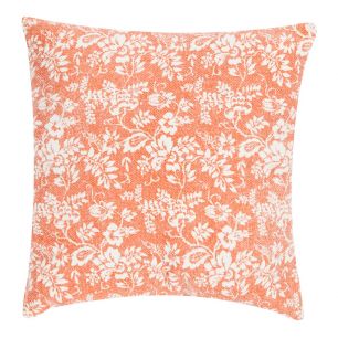 Flower Garden kussen oranje 45x45cm 