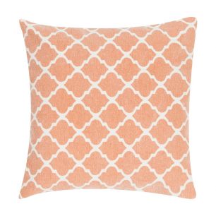 Moroccan Print kussen oranje 45x45cm 