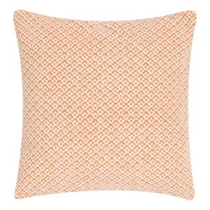 Small Kelim Cushion orange 45x45cm 