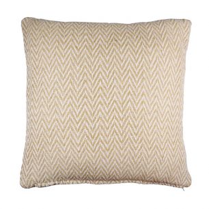 Zigzag Recycled coussin kaki 45x45cm 