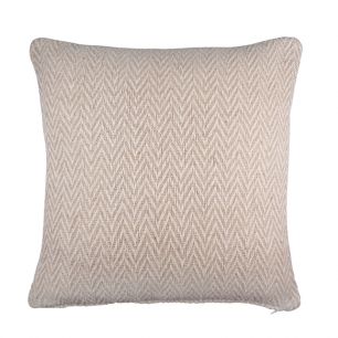 Zigzag Recycled Cushion beige 45x45cm 