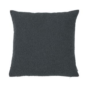 King Bouclé coussin gris foncé 45x45cm 