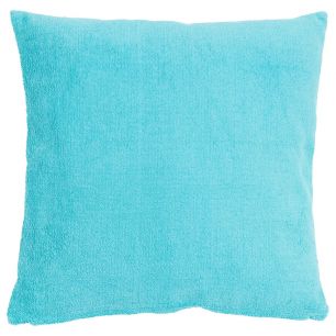 Terry coussin bleu 45x45cm 