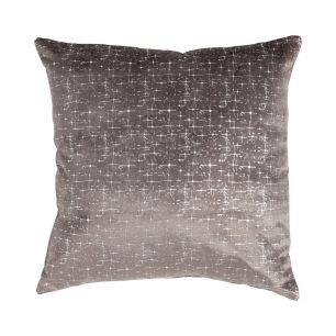Sparkling coussin brun 45x45cm 