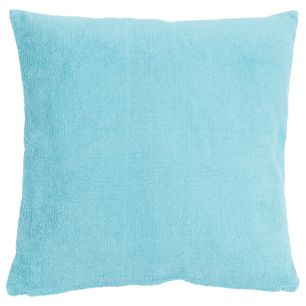 Flannel coussin bleu 45x45cm 