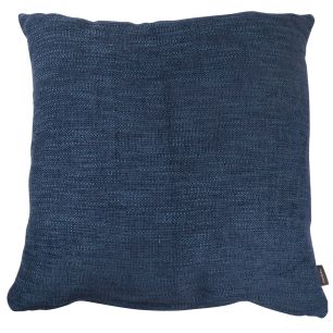 Coco Chenille kussen blauw 45x45cm 