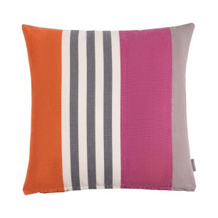 Stripes Print coussin multicolore 45x45cm 