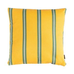 Printed Stripes coussin vert jaunâtre 45x45cm 