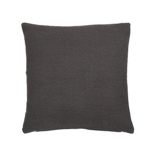 Solid Canvas Cushion grey 45x45cm 