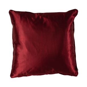 Siana Satin kussen rood 45x45cm 