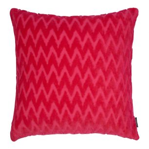 Cleo Cushion chevron pink 45x45cm