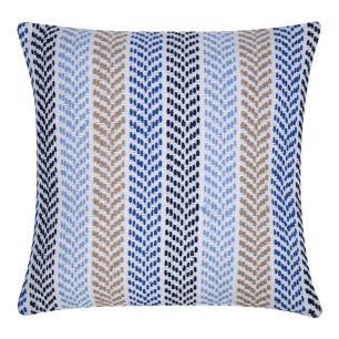 Molly Kussen zig zag blauw 45x45cm