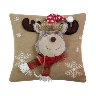Knittede Rudolf 2 Cushion beige 40x40cm