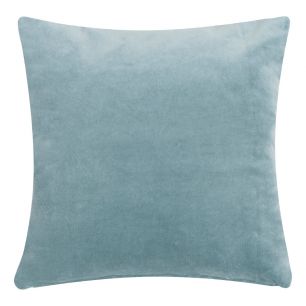 Solid Velvet Cushion grey 45x45cm 