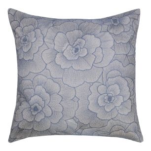 Rosanna Cushion embroided blue 45x45cm