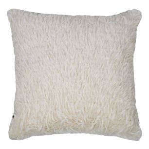 Feather cushion off-white 45x45cm