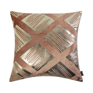 Kira Cushion peach pink 45x45cm