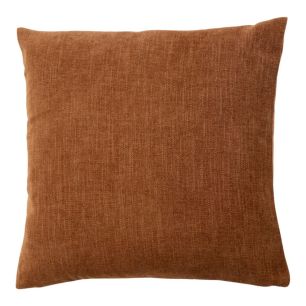 Kussen Queen chenille terra 45x45cm