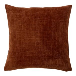 Cushion Empress velvet slub terra 45x45cm