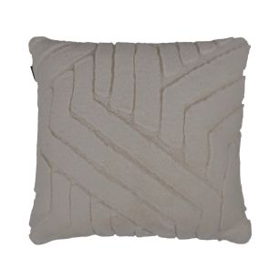 Coussin Lignes Abstraites Gris 45x45cm